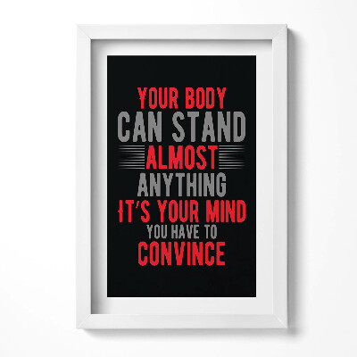 Keretezett kép Motiváló üzenet a kitartásról