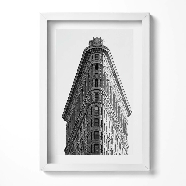 Keretezett kép Félköríves épület fekete-fehér