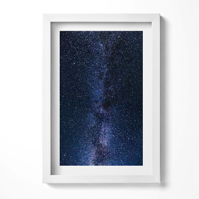 Keretezett kép Csillagos égbolt Tejút