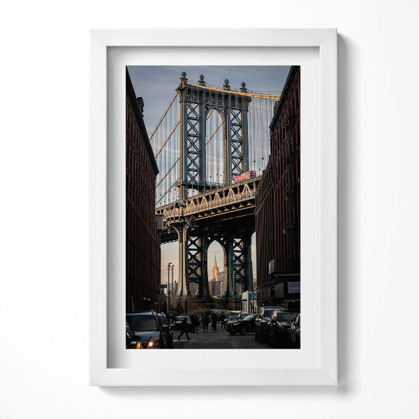 Keretezett kép Híd városi táj épületek