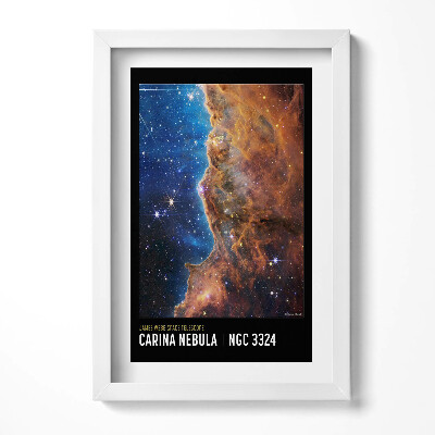 Keretezett kép Csillagos égbolt Carina-köd