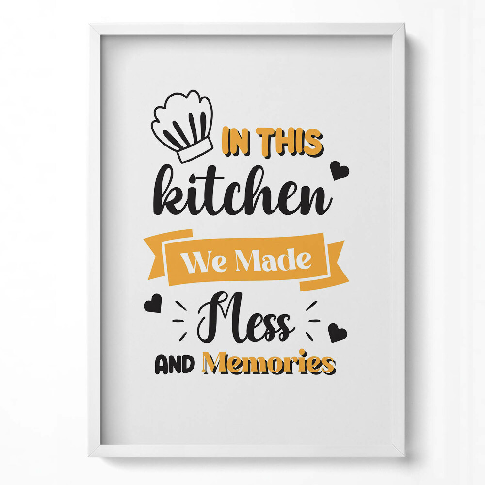 Függőleges kép keretben Konyhai emlékek és élmények