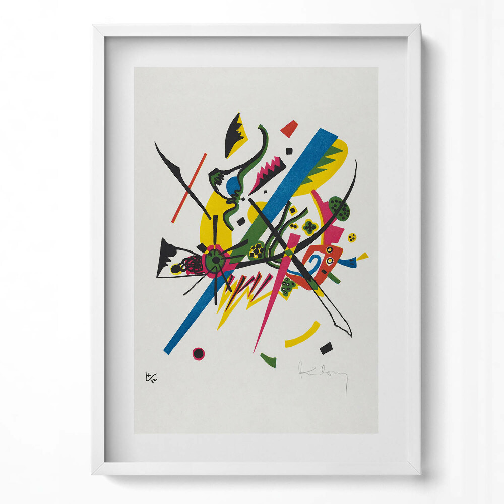 Függőleges kép keretben Kis világok 1 Vassily Kandinsky