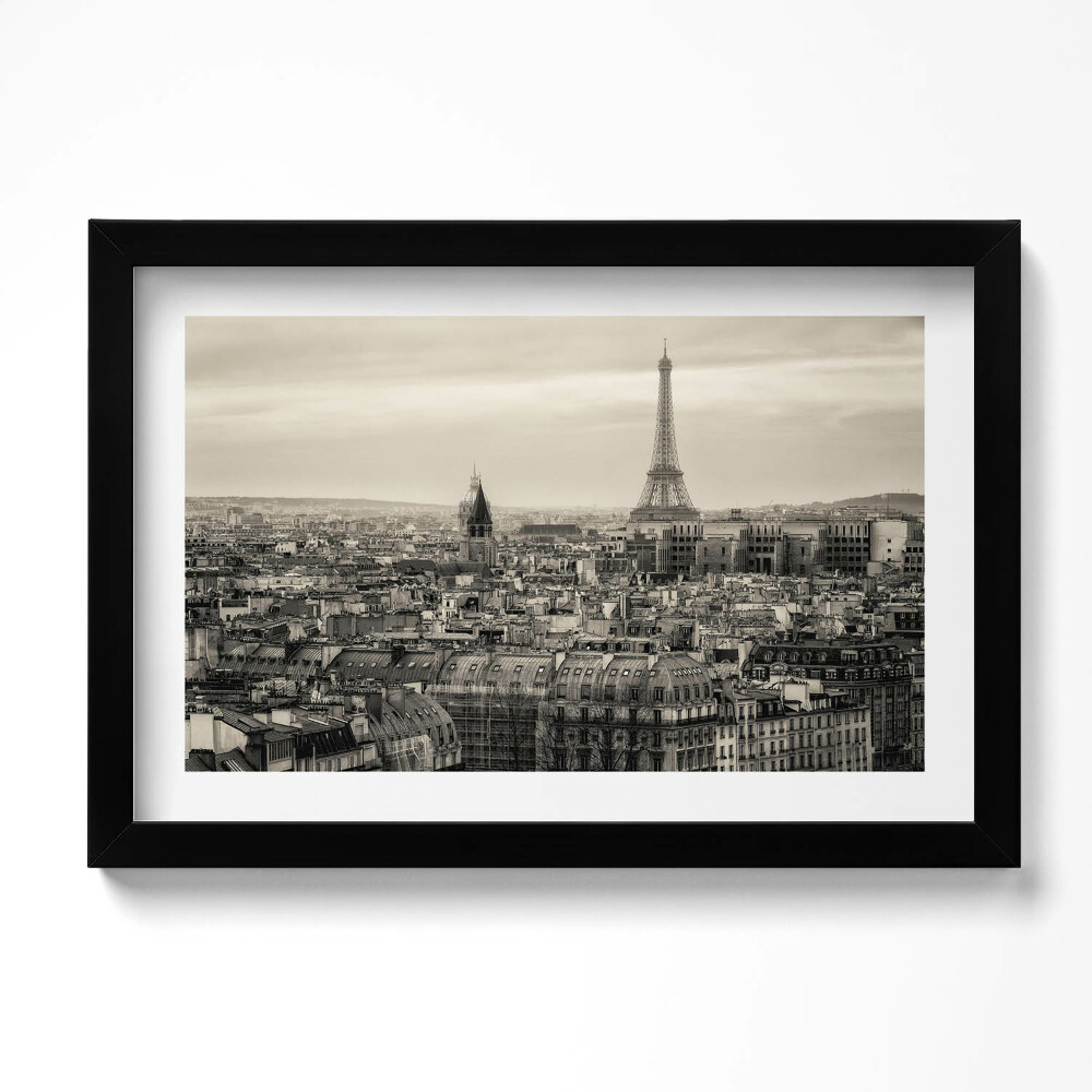 Keretezett kép Párizsi táj és az Eiffel-torony