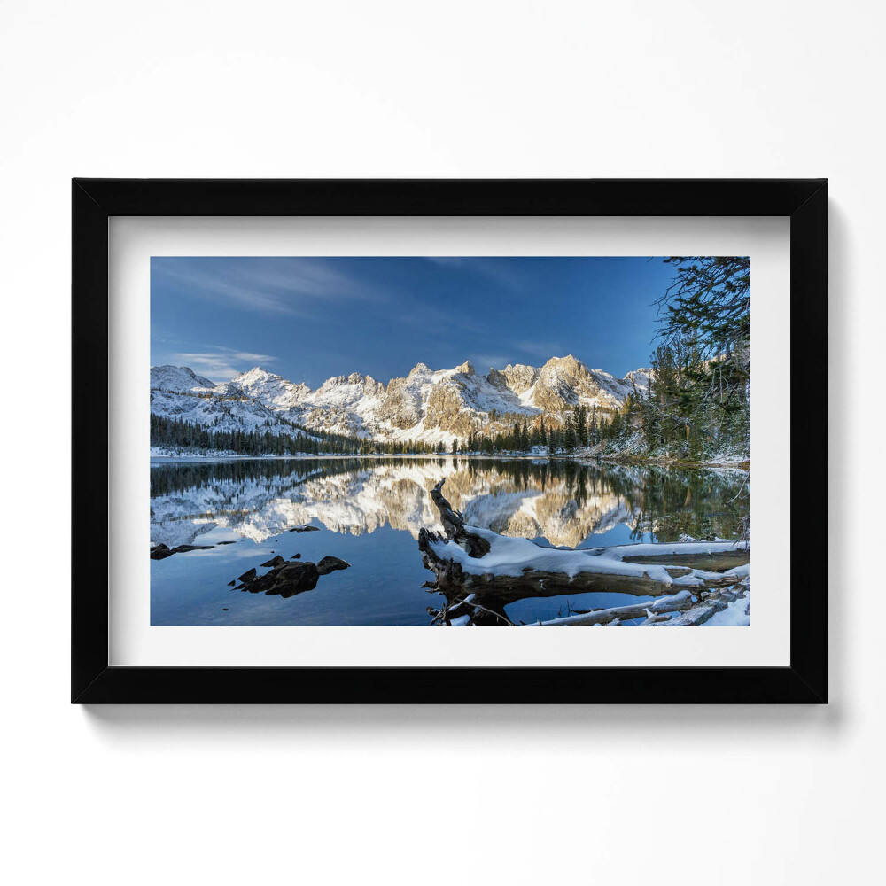 Kép keretben Hegyvidéki természeti táj