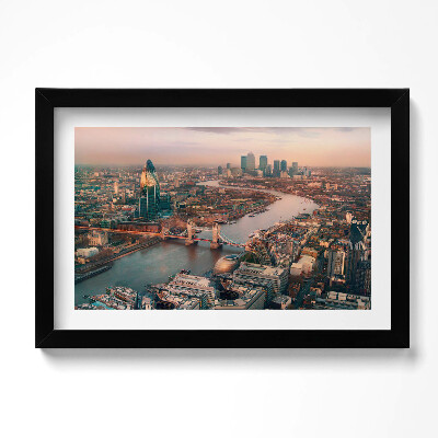 Keretezett kép London madártávlatból