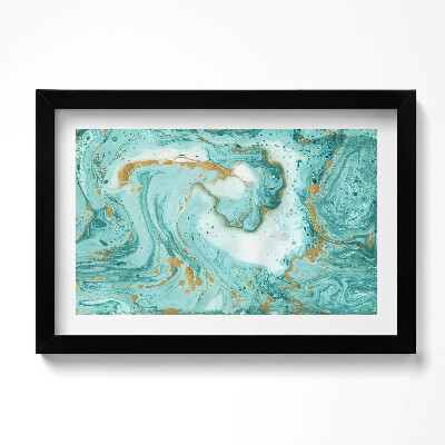 Keretezett kép Dekoratív márványtextúra