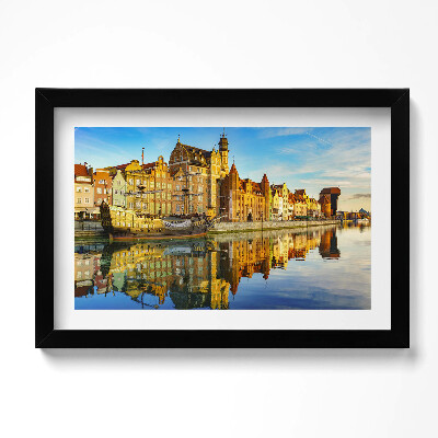 Keretezett kép Gdansk Motlawa