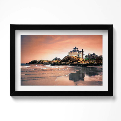 Kép keretben Sherman Cottage partja