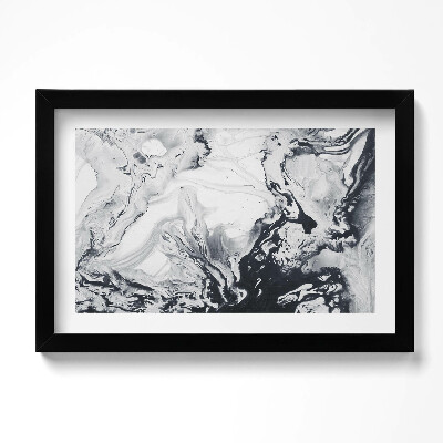 Kép keretben Tinta absztrakt - Tinta márvány
