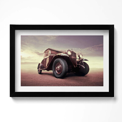 Kép keretben Autó - Oldtimer autó