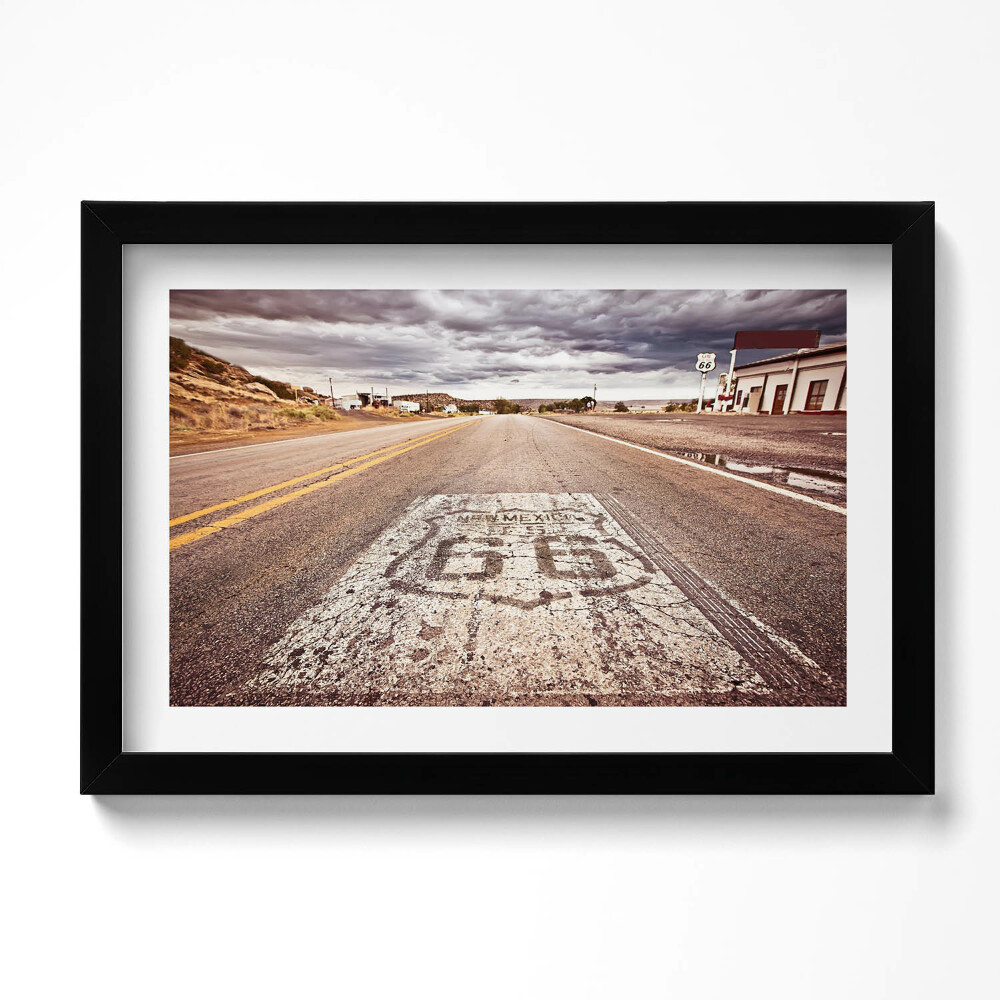 Kép keretben Route 66 amerikai államút