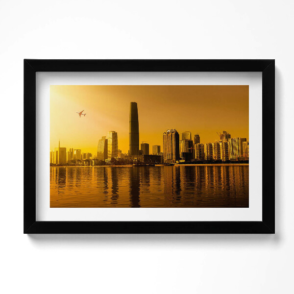 Keretezett kép Zhujiang folyó Kínában