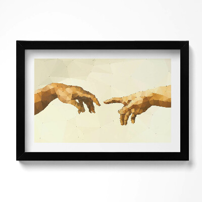 Keretezett kép Ádám teremtése