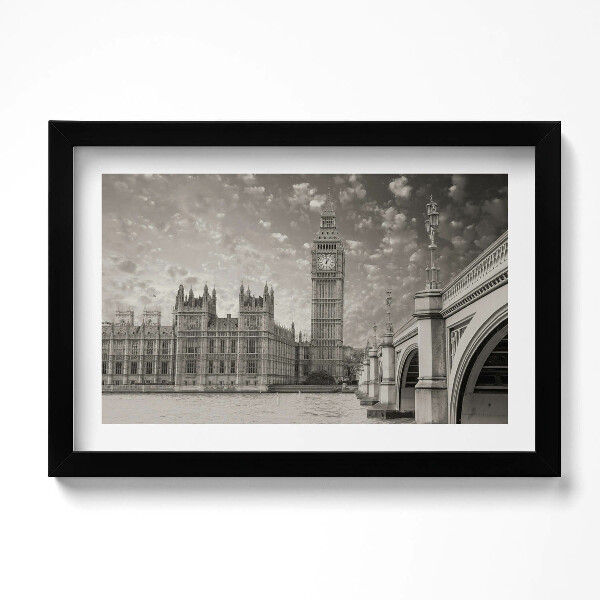 Keretezett kép London Anglia Big Ben