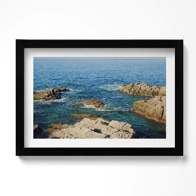 Keretezett kép Costa Brava partja