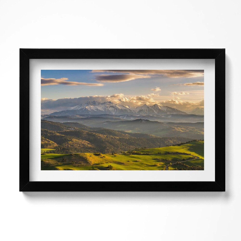 Kép keretben Pieniny High Peak