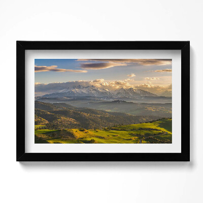 Kép keretben Pieniny High Peak