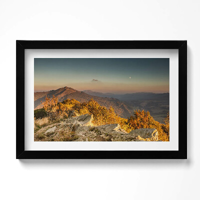 Kép keretben Hegyek Bieszczady