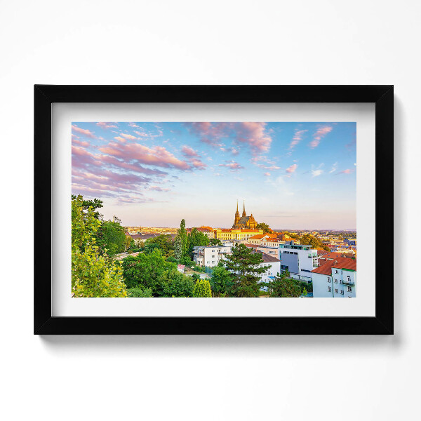 Keretezett kép Épületek Brno Csehország