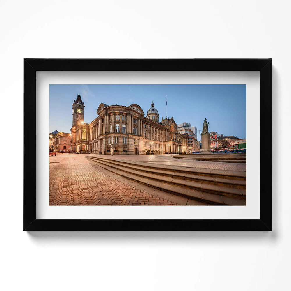 Kép keretben Birmingham Town Hall Anglia