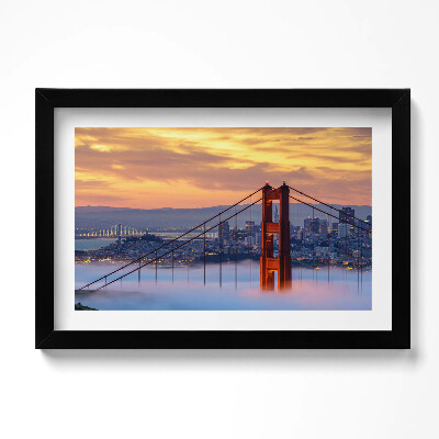Keretezett kép Híd San Franciscóban