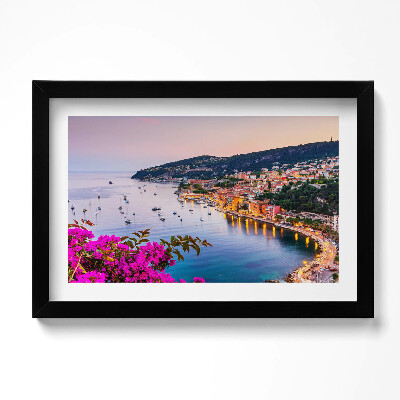 Kép keretben Côte d'Azur partja