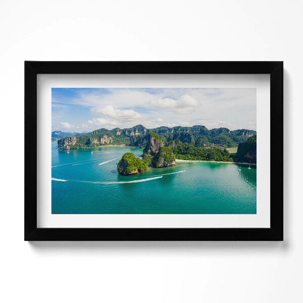 Keretezett kép Sziget Thaiföldön