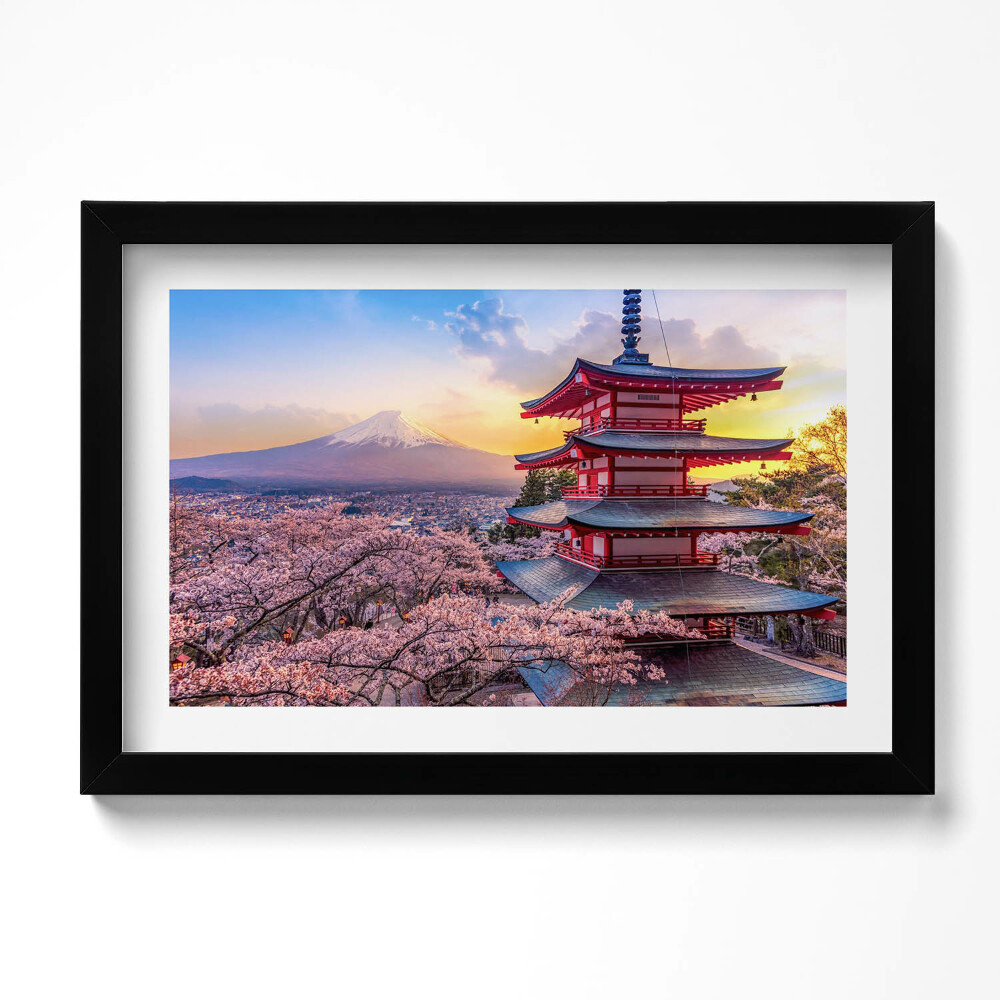 Keretezett kép Japán épületek