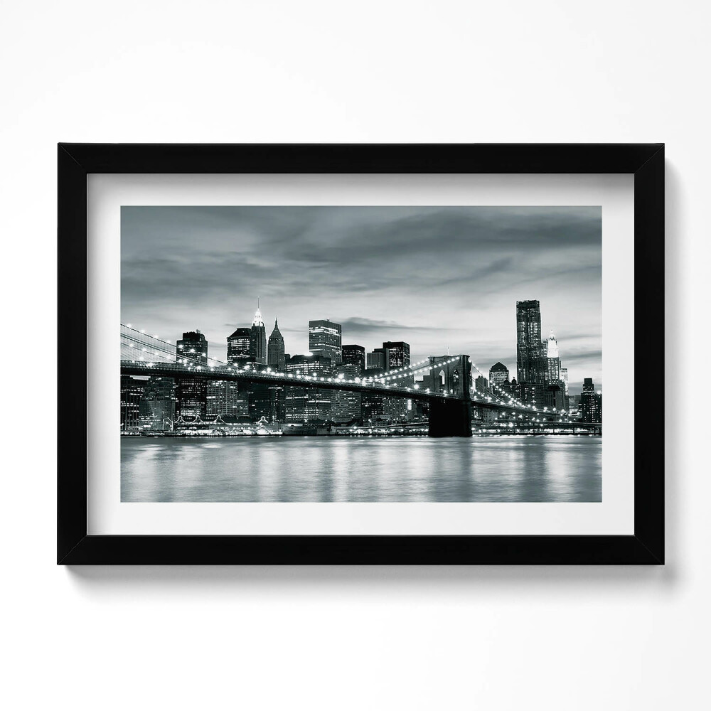 Keretezett kép Brooklyn híd Új égtáj