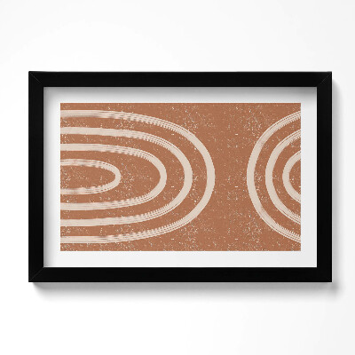 Kép keretben Minimalist stick in boho style
