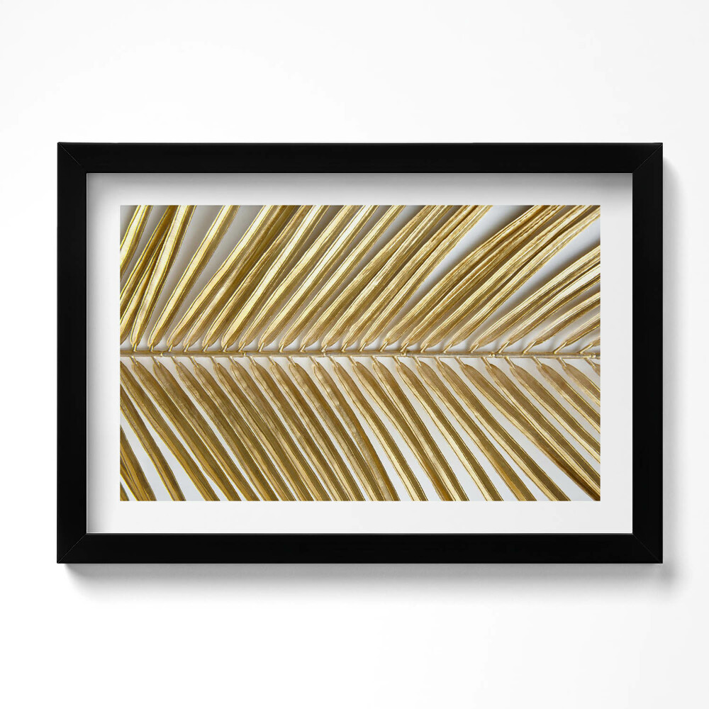 Kép keretben Aranylevél csillogás