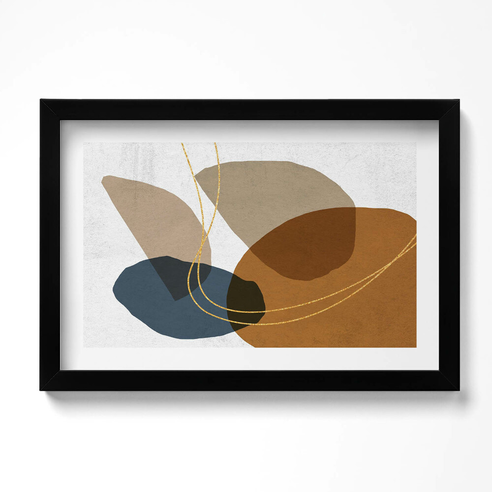 Keretezett kép Absztrakt boho kompozíció