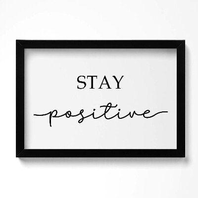 Kép keretben Motivációs felirat