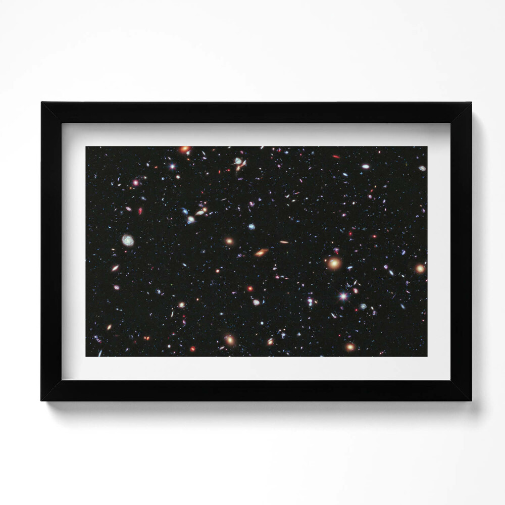 Keretezett kép NASA fotó - csillagos űr