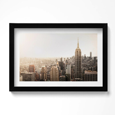 Keretezett kép New York City építészete