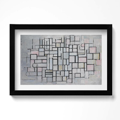 Keretezett kép Modern művészet - Geometrikus vázlat
