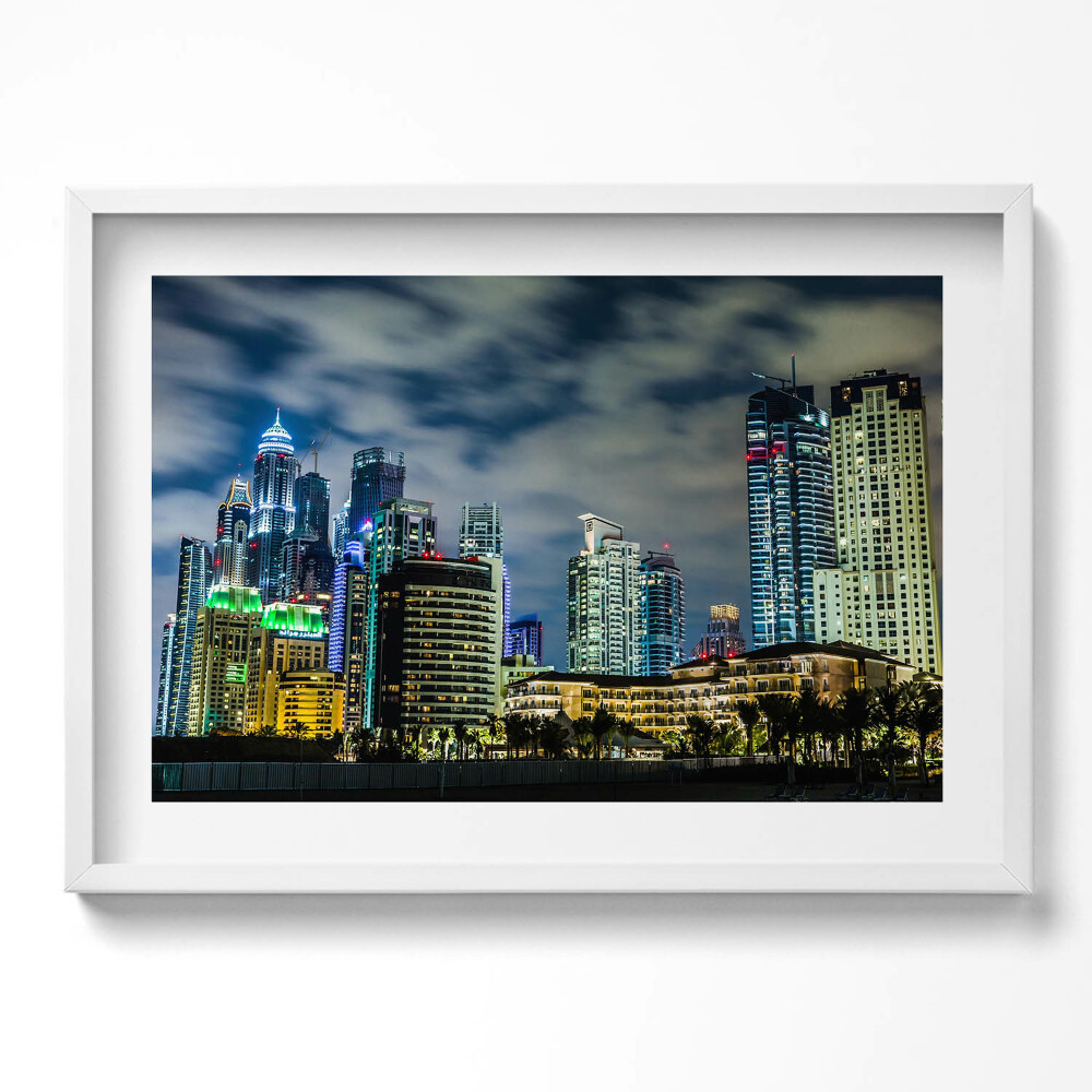 Kép keretben Modern városi táj