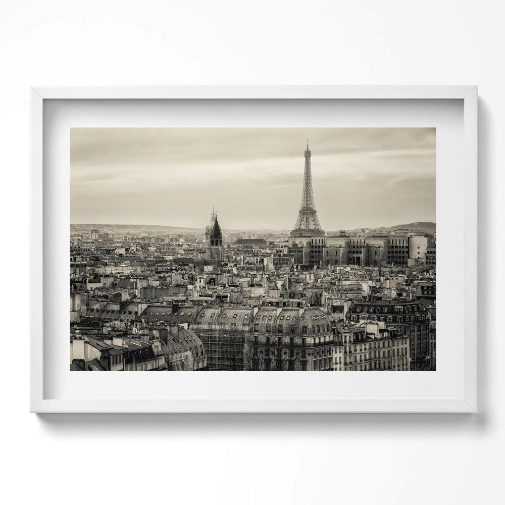 Kép keretben Párizsi városkép Eiffel-torony