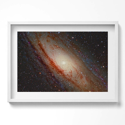 Kép keretben Galaxis és csillagok