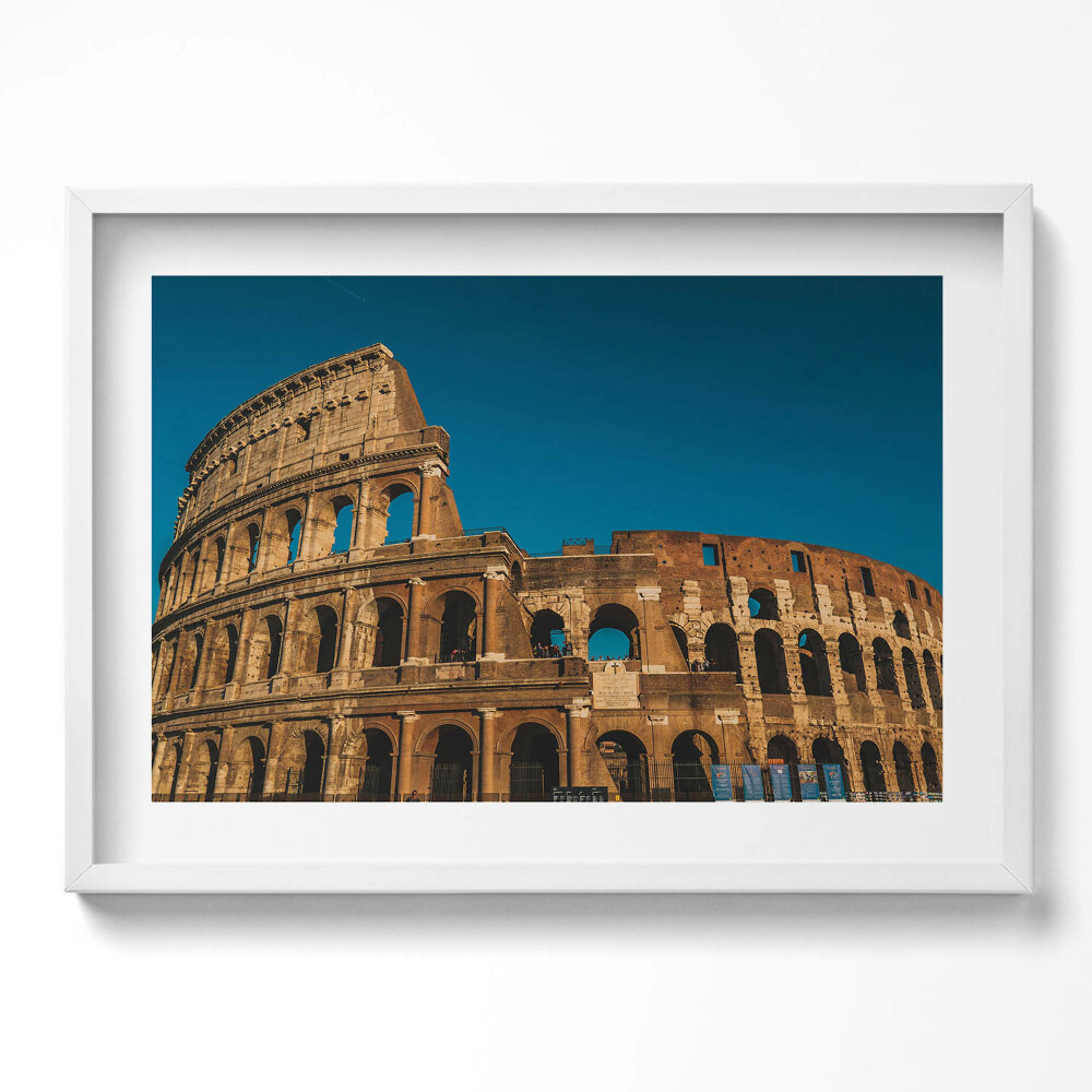 Kép keretben Római Colosseum részlete