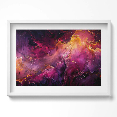 Kép keretben Absztrakt színes hullámok