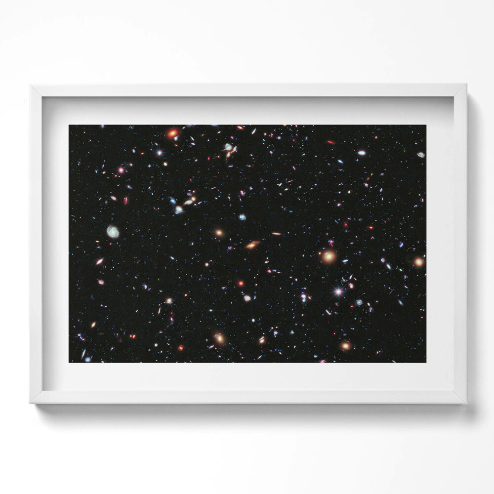 Kép keretben Kozmikus galaxisok és csillagok