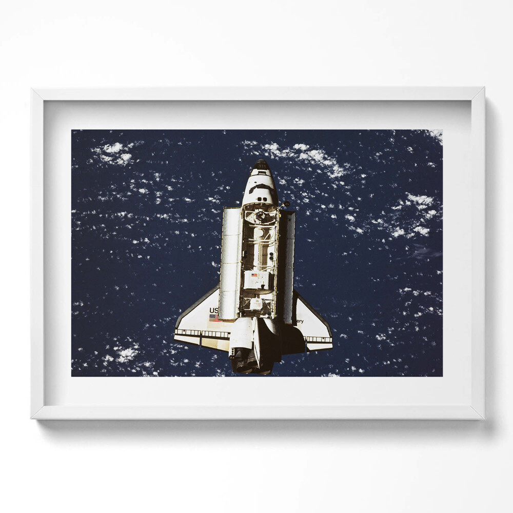 Kép keretben Űrsikló az űrben