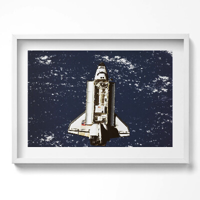 Kép keretben Űrsikló az űrben