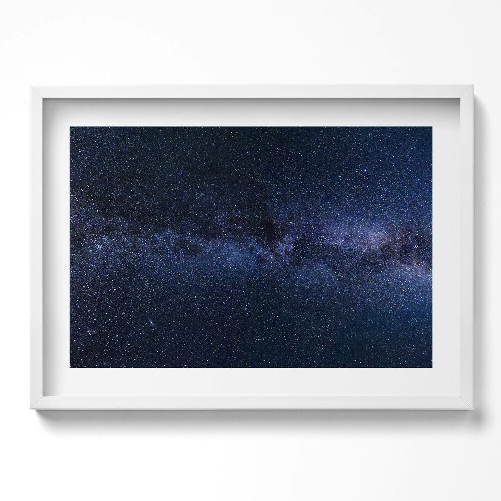 Kép keretben Csillagos égbolt