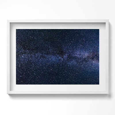 Kép keretben Csillagos égbolt