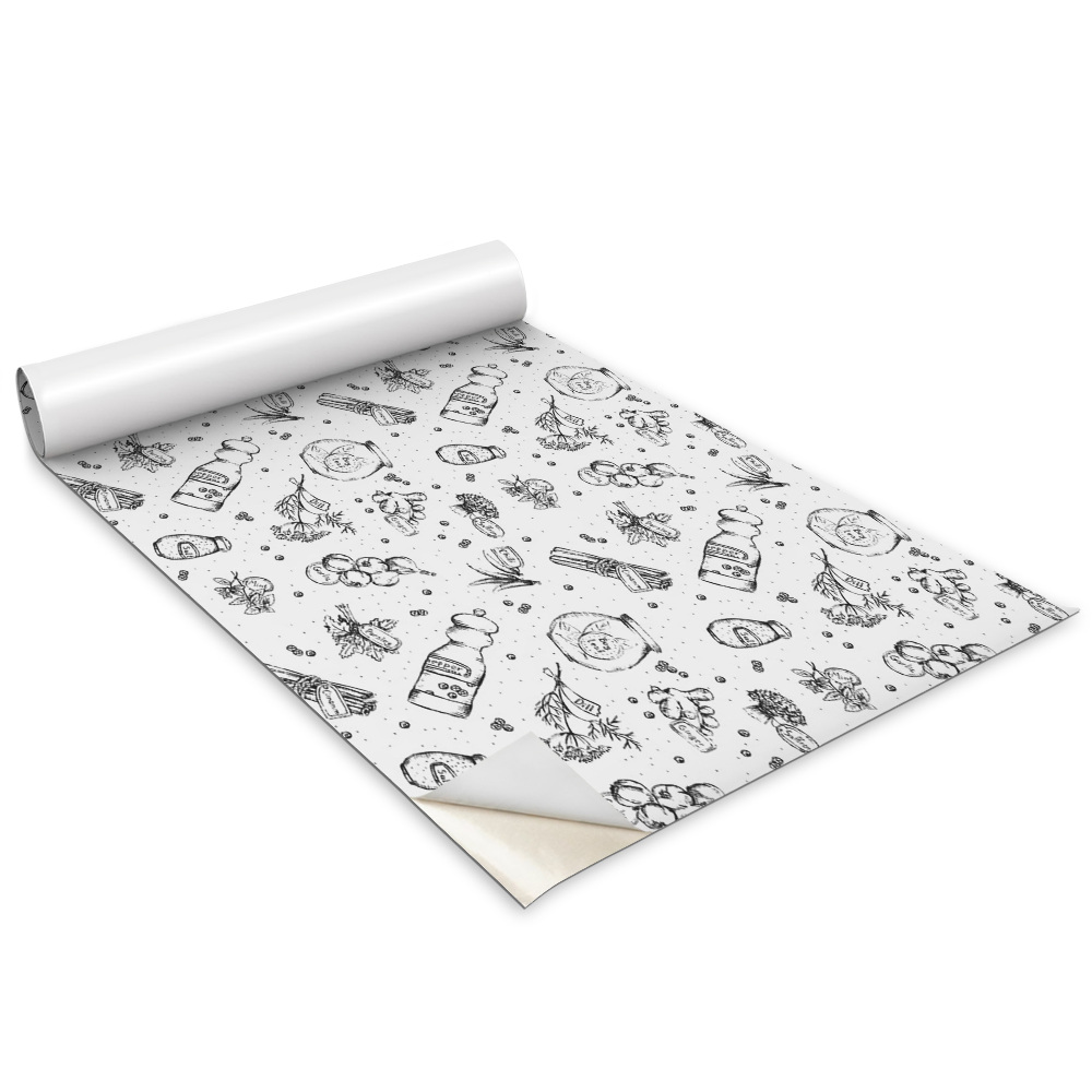 Dekoratív bútor matrica Konyhai attribútumok