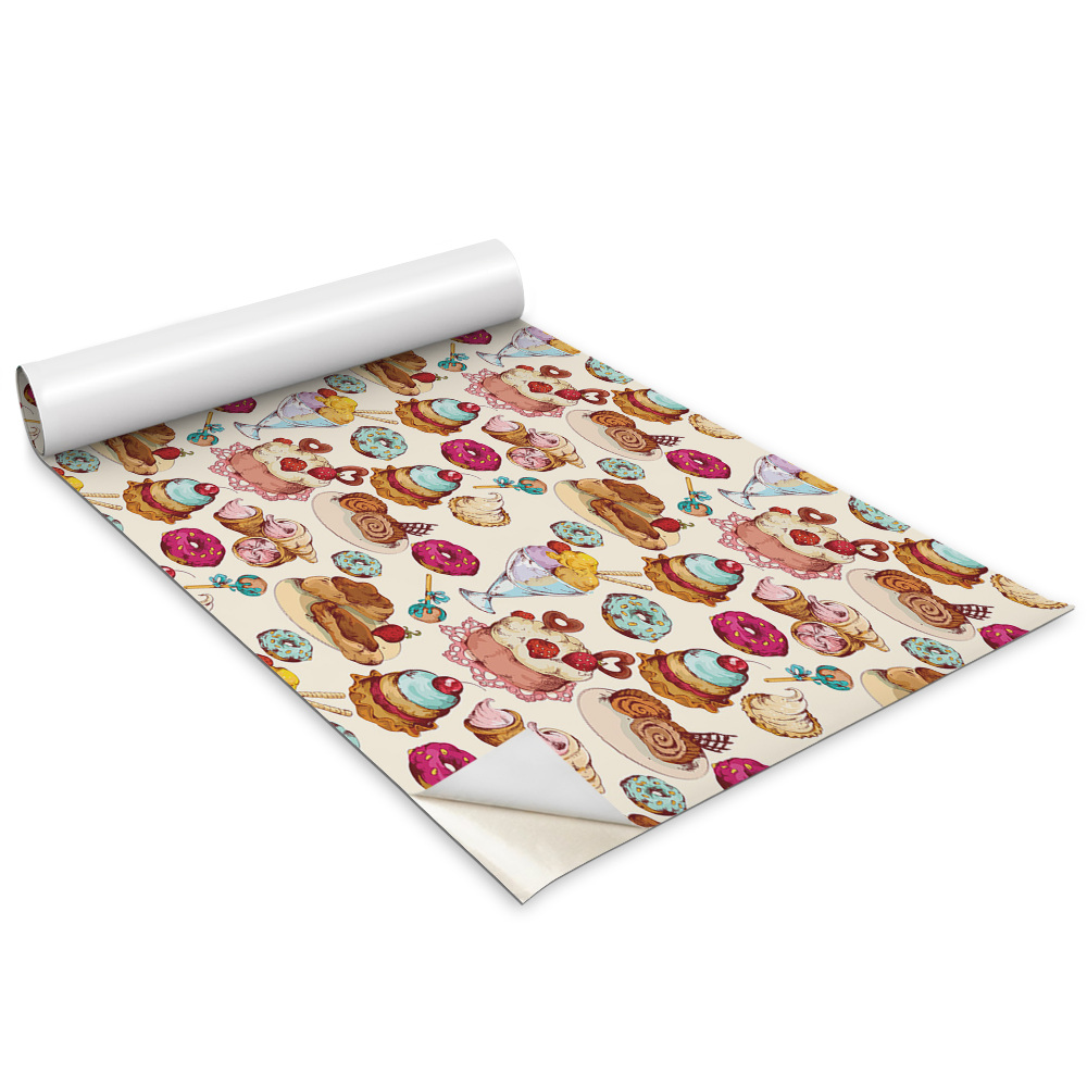 Bútor matrica Színes édességek