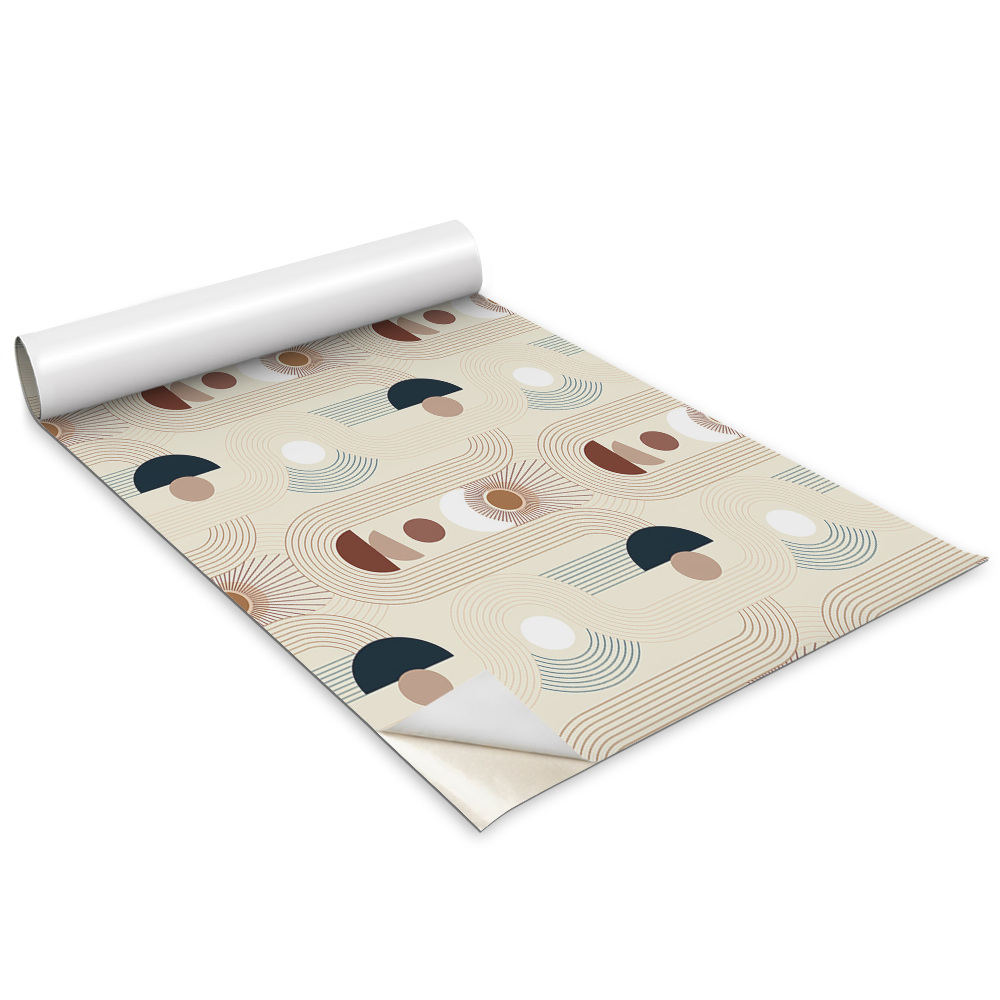 Dekoratív bútor matrica Boho geometriai formák